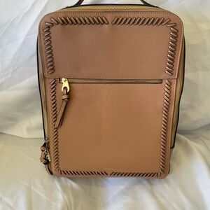 Calpak Kaya 15 inch Laptop Backback in Caramel